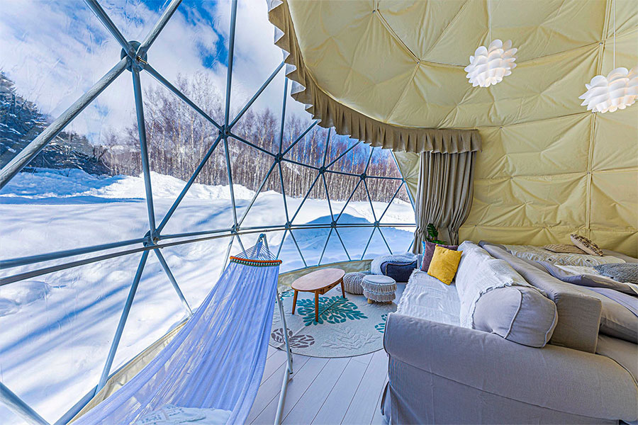 An extraordinary space unique to Glamping